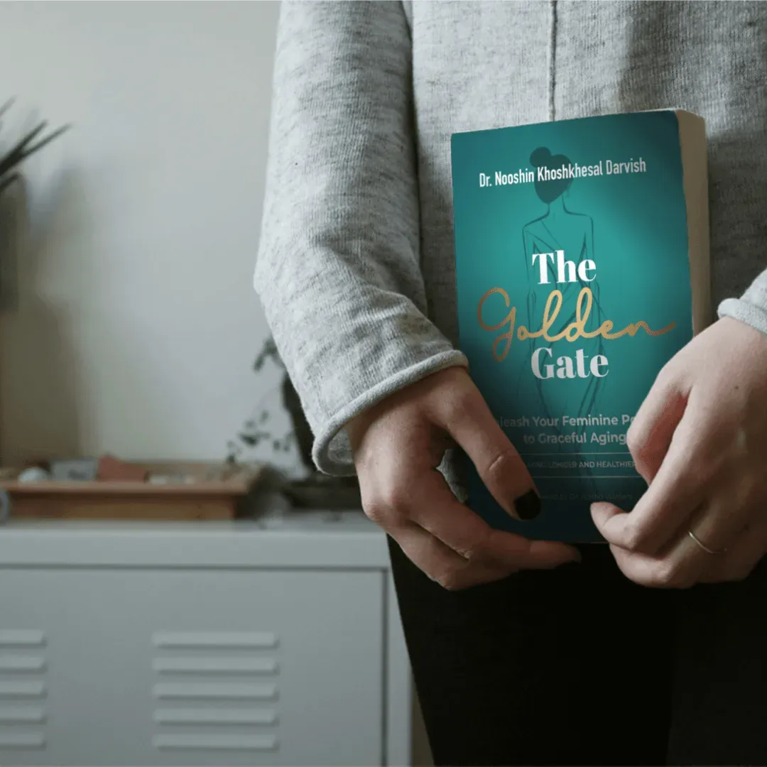 Holding The Golden Gate book