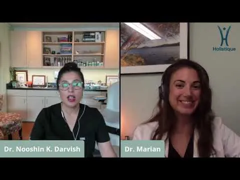 Dr. Darvish and Dr. Marian discussing naturopathic strategies for overcoming persistent fatigue
