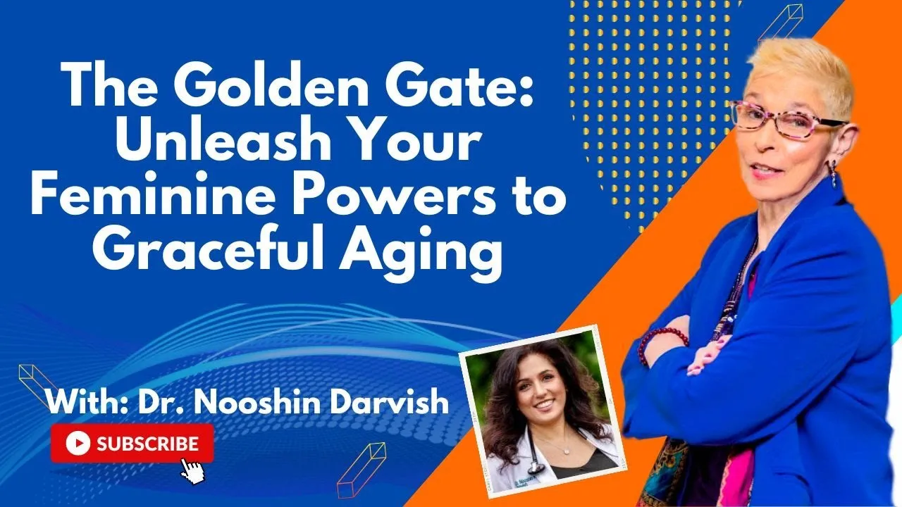 Dr. Darvish on The Dr. Pat Show discussing The Golden Gate book and feminine powers for graceful aging