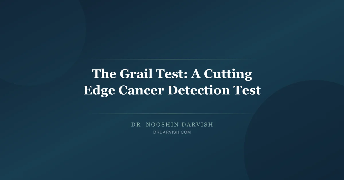 Dr. Whitney Jones and Dr. Darvish discussing the Galleri multi-cancer early detection blood test