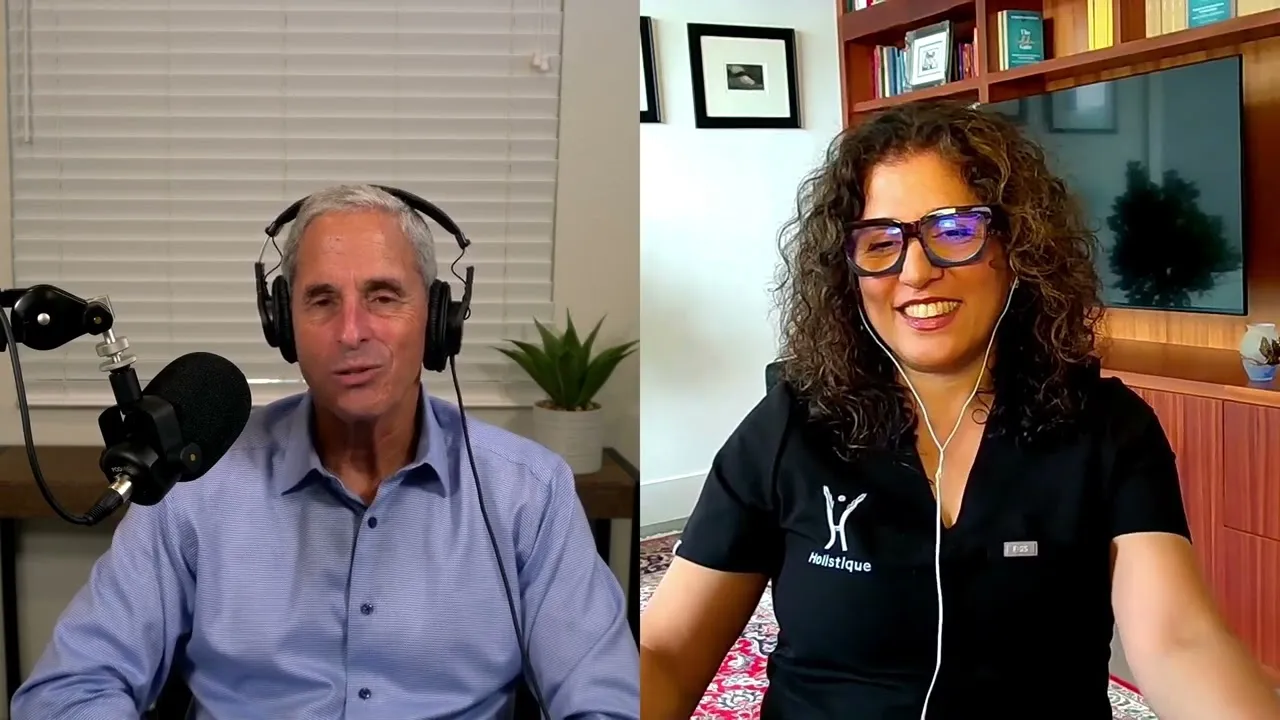 Dr. Darvish explaining the KHOSH Method step one, Reduce to Calm, from The Golden Gate book