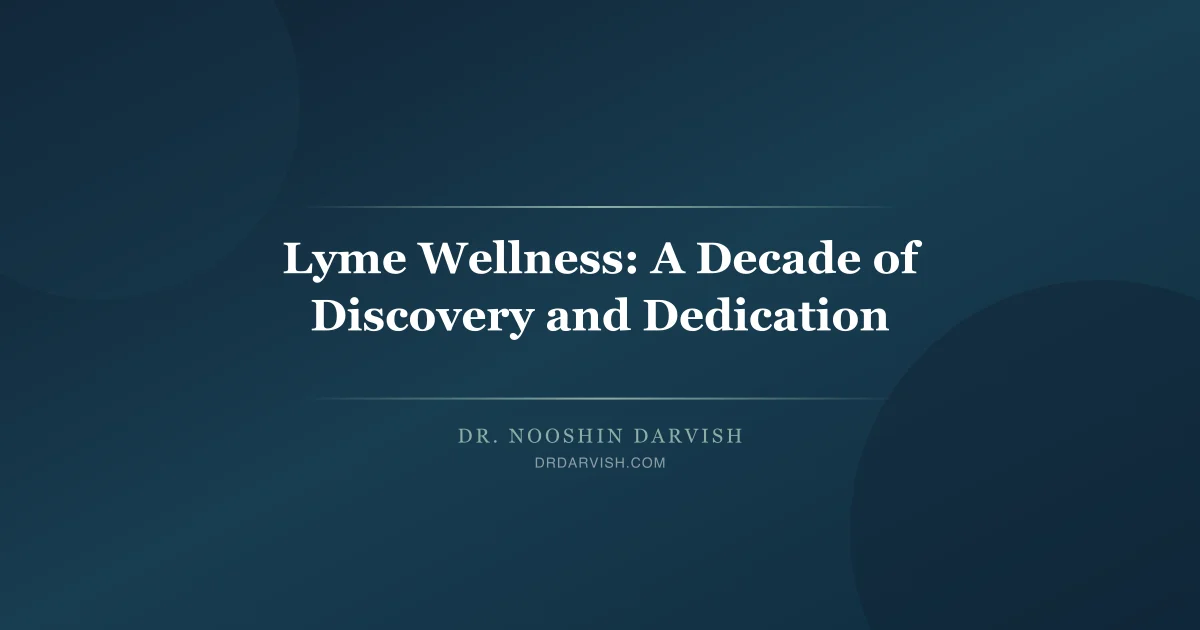 Dr. Darvish on Lyme Talk Radio sharing a decade of Lyme disease treatment experience